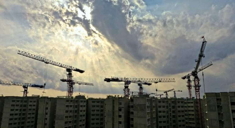 El sector inmobiliario al alza